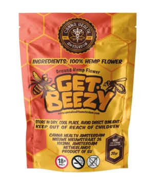 Get Beezy Ground Hemp Flower Back Side