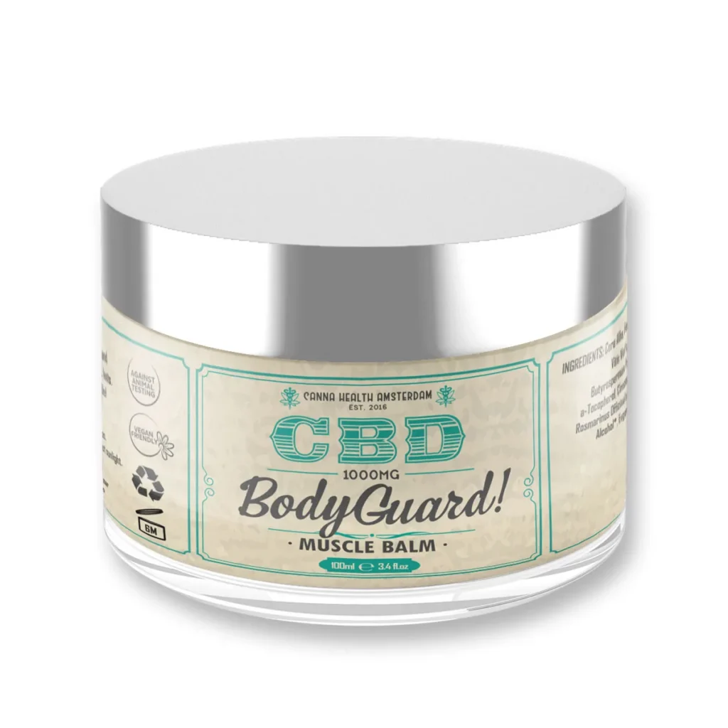 Bodyguard - CBD Muscle Balm - 1000mg CBD - Canna Health Amsterdam