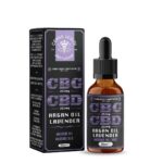 CBD-CBG MASSAGE OIL: Argan Oil & Lavender - 250 mg CBD, 250 mg CBG
