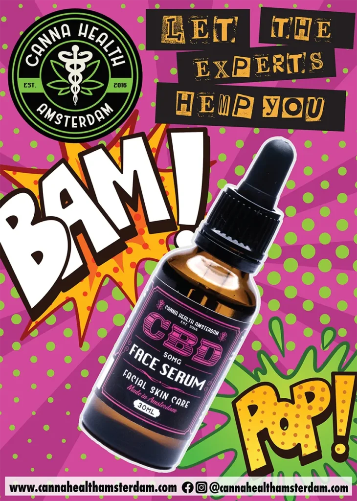 CBD Face Serum by Canna Health Amsterdam