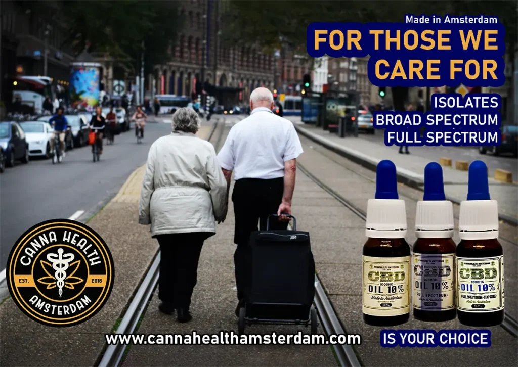 10% CBD Oil Σταγόνες από την Canna Health Amsterdam