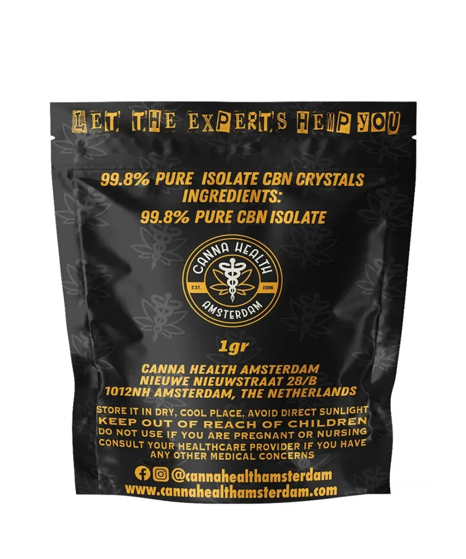 CBN Crystals - Canna Health Amsterdam CBN Crystals - Canna Health Amsterdam