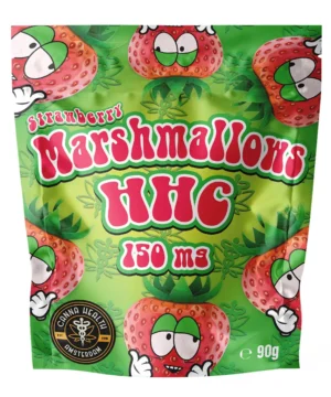 HHC MARSHMALLOWS - STRAWBERRY - 150mg HHC - Canna Health Amsterdam