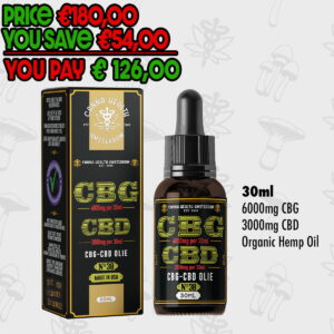 No. 30 CBG-CBD Oil - CBG 6000 mg, CBD 3000 mg