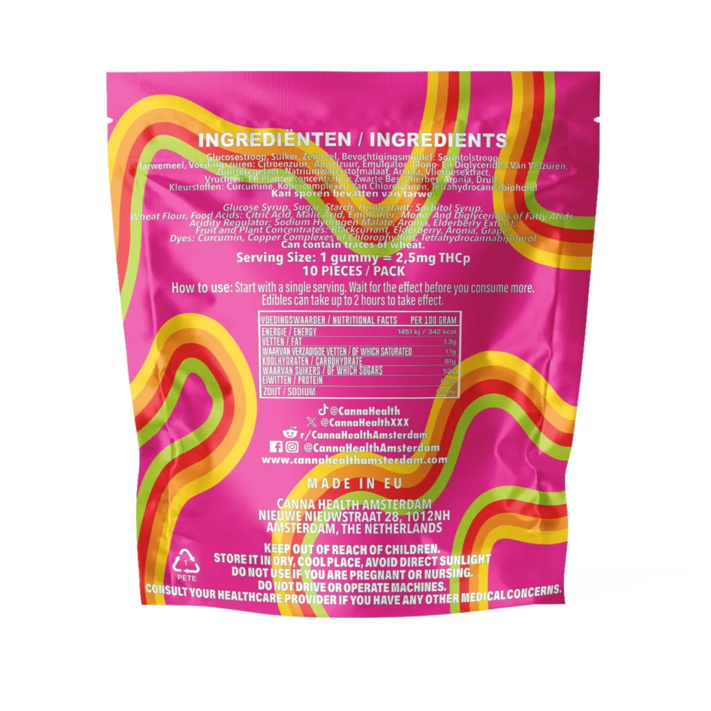 thcp gummies 25mg - cha