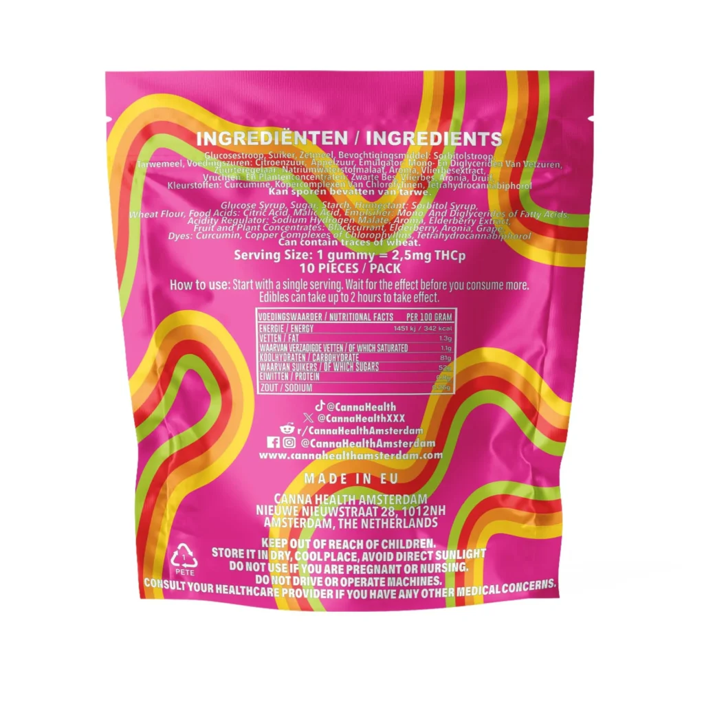 thcp gummies 25mg - cha