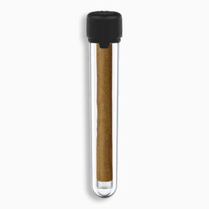 100% Hemp Blunt Empty Cone with Glass Tip - Pre-Rolled, 2+ Gram Capacity, Packaged in Chubby Gorilla Tube