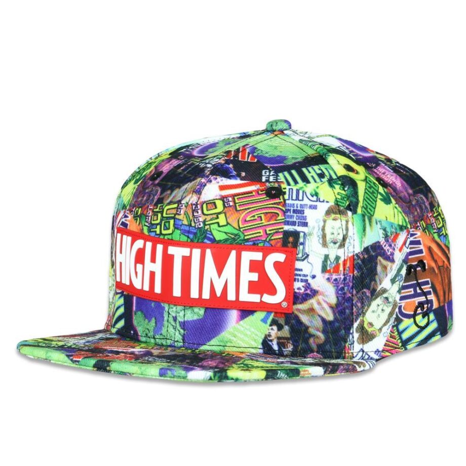 78775da8bd889f812 Καπέλο High Times Covers Pattern Snapback - Image 7