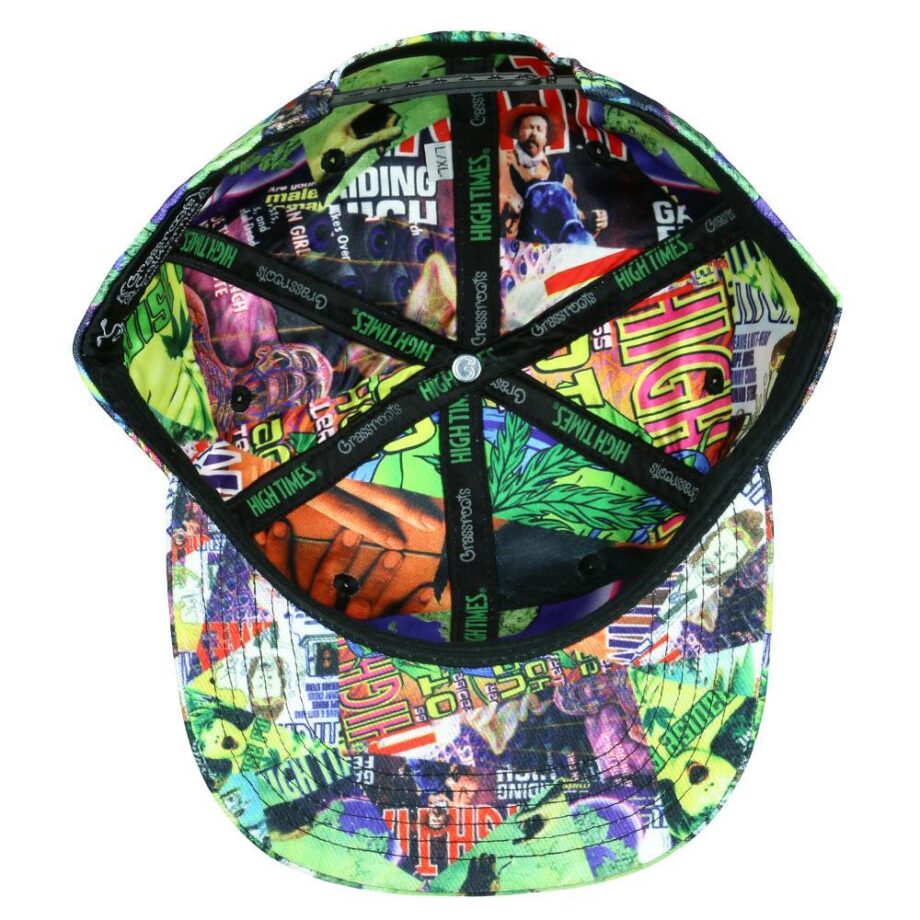 78785da8bd8986f02 Καπέλο High Times Covers Pattern Snapback - Image 6