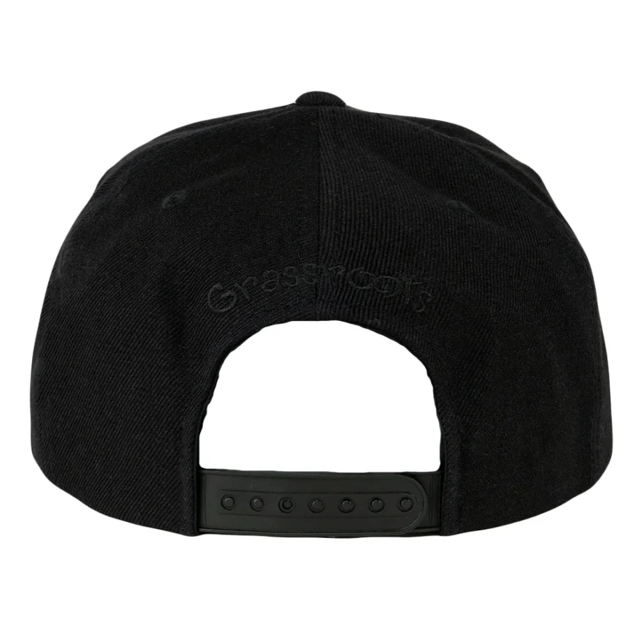 Grassrootsclothing634d88e1dc1893634d88e1dc2f2.88287286634d88e1dc2f2.jpg GPaw Tie Dye Schwarze Snapback-Mütze – Bild 6