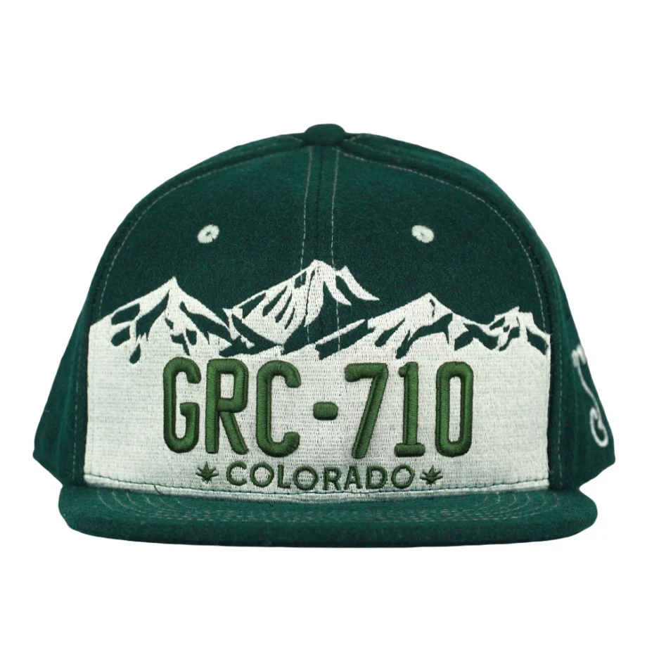 GRC 710 Native Plates Grüne Snapback-Mütze – Bild 3