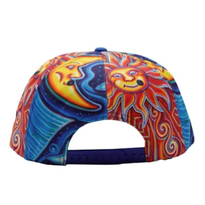 John Speaker Bicycle Day Allover Snapback Hat - Image 6