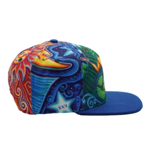 John Speaker Bicycle Day Allover Snapback Hat - Image 5