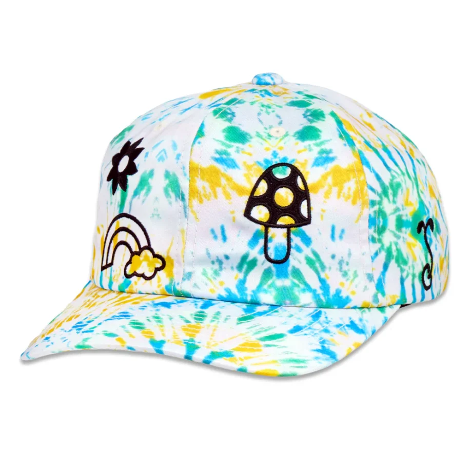 Grassrootsclothing6466400c8603f06466400c86282.439550646466400c86282.jpg FAB Shapes Tie Dye Dad Hat