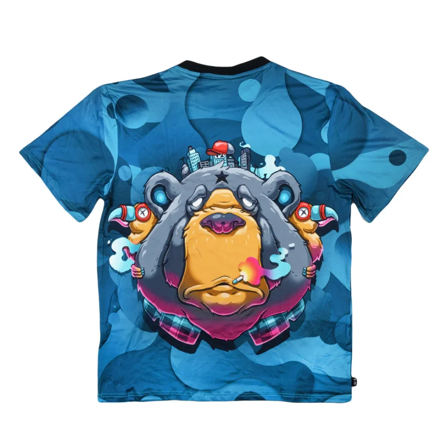 Grassrootsclothing649da377bda277649da377bdc60.19015894649da377bdc60.jpg Tarbox Bear Teal T Shirt