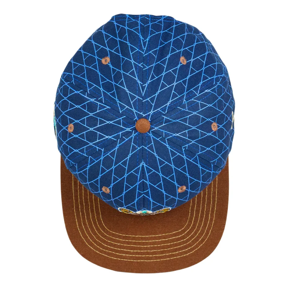 Grassrootsclothing652d6960d333e1652d6960d35b0.29493465652d6960d35b0.jpg Frank Brothers Brother Bear Blaue Snapback-Mütze – Bild 4