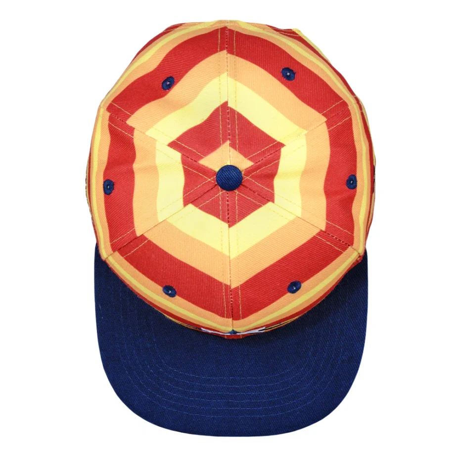 Grassrootsclothing66214fb511445966214fb511708.4513377366214fb511708.jpg Hashstros Orange Gestreifte Snapback-Mütze – Bild 4