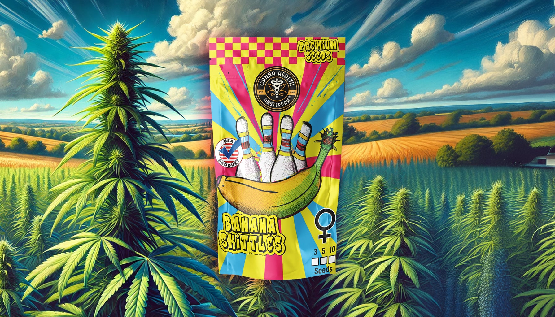 Banana Skittles cannabis seeds