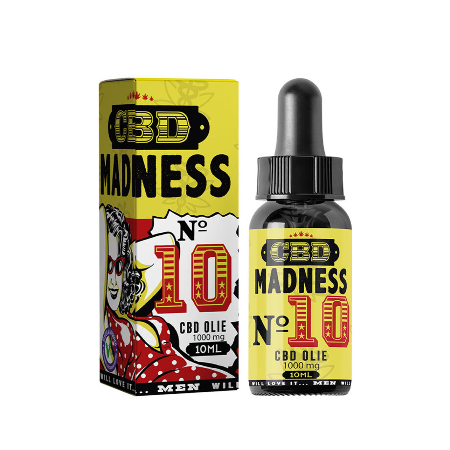 CBD Madness Oil No. 10 – 1000mg CBD (10%) | 10ml CBD Madness Oil No. 10 – 1000mg CBD (10%) | 10ml