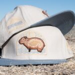 Mugwort Capybara Snapback Hat