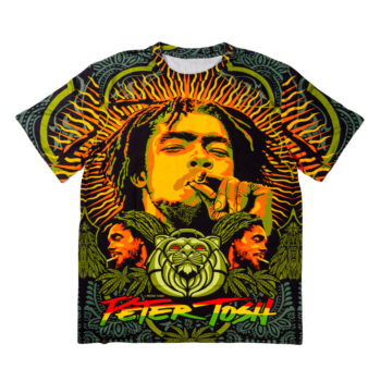 PETER TOSH POSTER PRINT T SHIRT