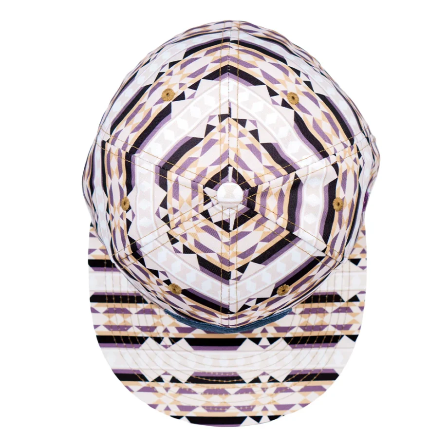 Sahara Pattern Fitted Hat - Image 3