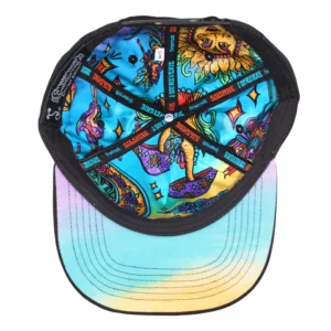 Solshine Reverie Black Snapback Hat – Bild 6