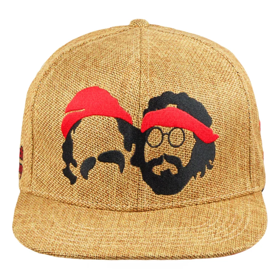 Cheech and Chong Silhouette Tan Snapback Hat – Bild 2