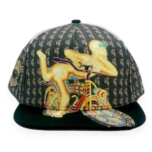 INTROSPECTIVE PROJECTIONS BICYCLE DAY BLACK SNAPBACK HAT