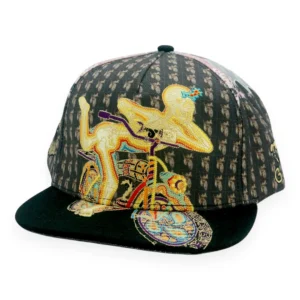 INTROSPECTIVE PROJECTIONS BICYCLE DAY BLACK SNAPBACK HAT – Bild 3