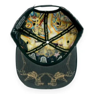 INTROSPECTIVE PROJECTIONS BICYCLE DAY BLACK SNAPBACK HAT – Bild 2